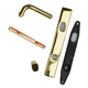 Anvers® Exterior Trim Set in Bright Brass